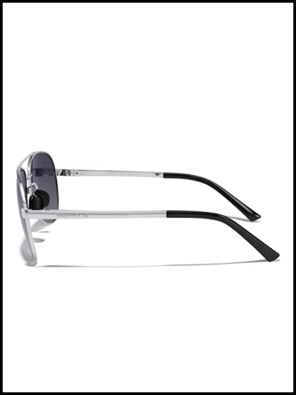 Polarized Aviator Sunglasses UV 400 Protection Metal Frame Mirrored Lens